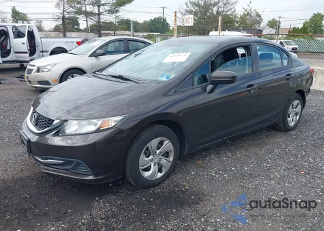 2014 Honda Civic Sedan Lx from USA, damaged, VIN 2HGFB2F52EH523902